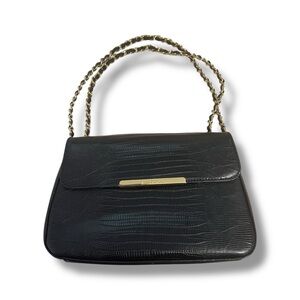 Vintage Ann Taylor Purse with Gold Chain Strap